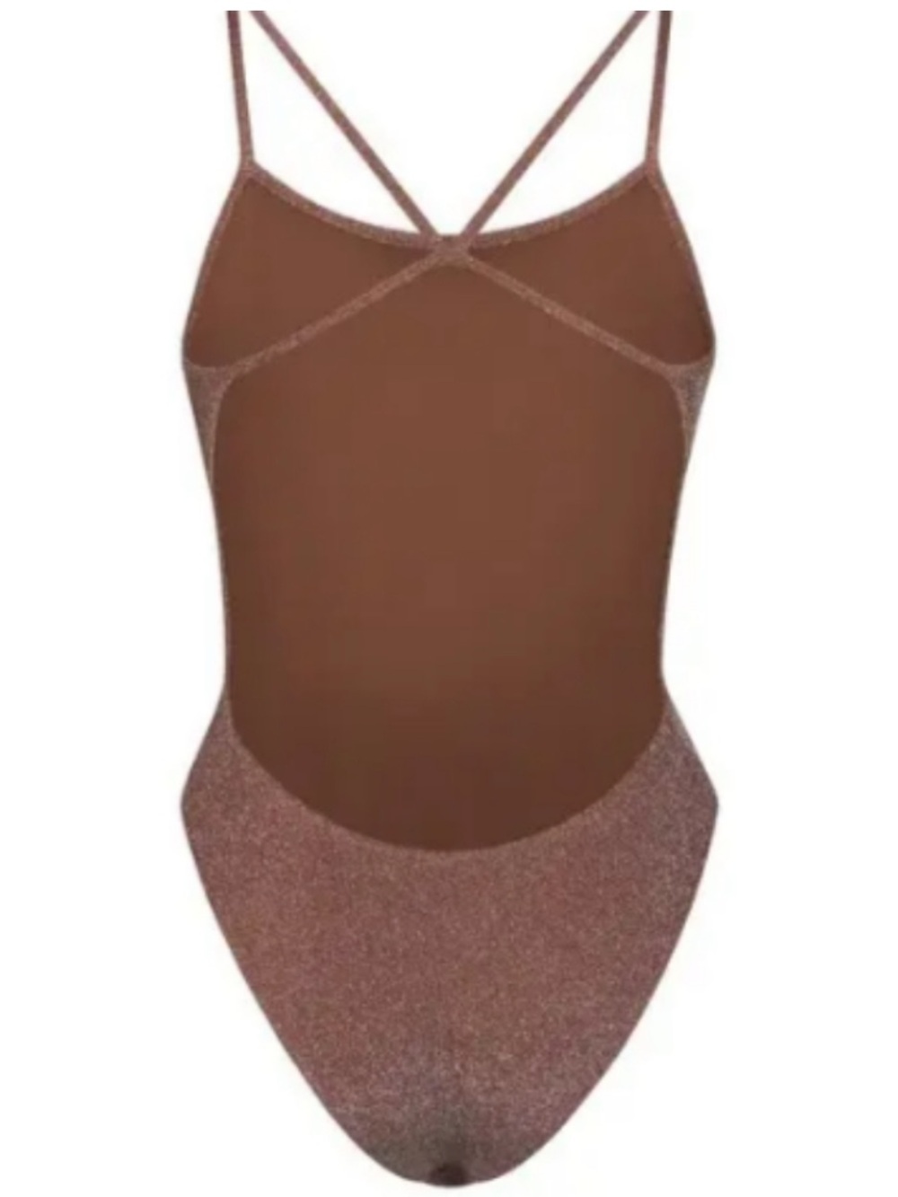 Skims Brown Glitter One Piece Bodysuit - Picture 2 of 5